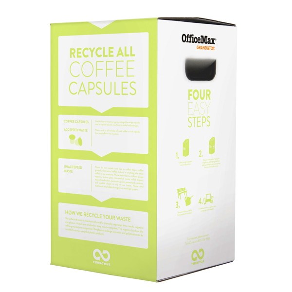 OfficeMax, TerraCycle Launch KCup Recycling in Canada
